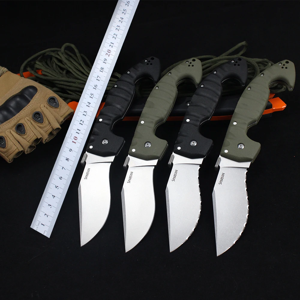 New Cold Folding Tactical Knife S35VN Steel Spartan Outdoor Military Hunting Combat Survival Pocket Knives for Men EDC Hand Tool