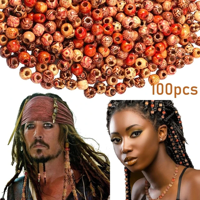 Wooden Hair Braiding Accessories Wood Hair Braiding Accessories 100pcs Beads Aliexpress
