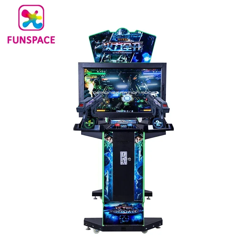 

Indoor Entertainment 2 Player Interactive Arcade Coin Operated Shooting Game Machine