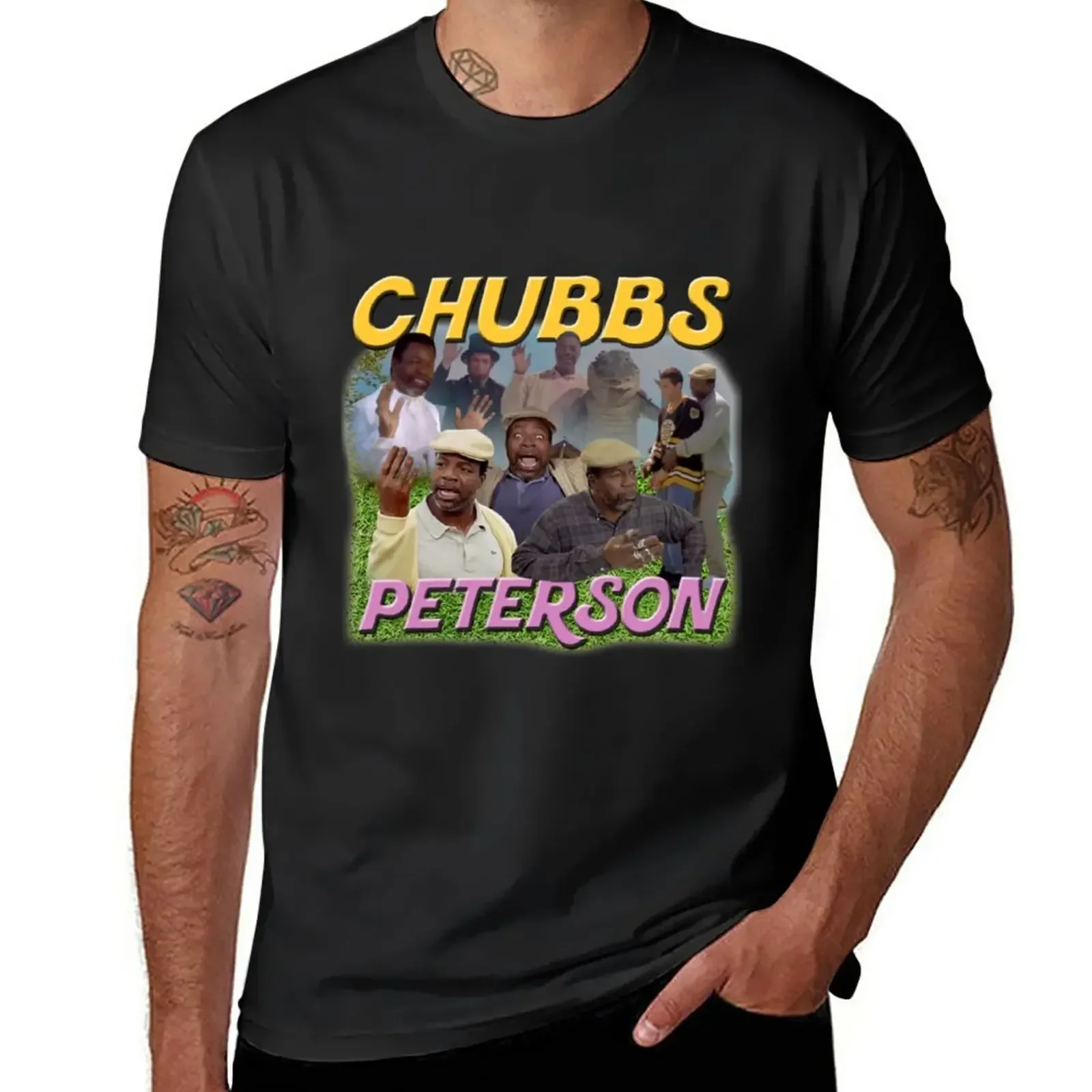 Happy Gilmore Chubbs Peterson Bootleg T-Shirt customizeds summer top anime t shirts for men pack