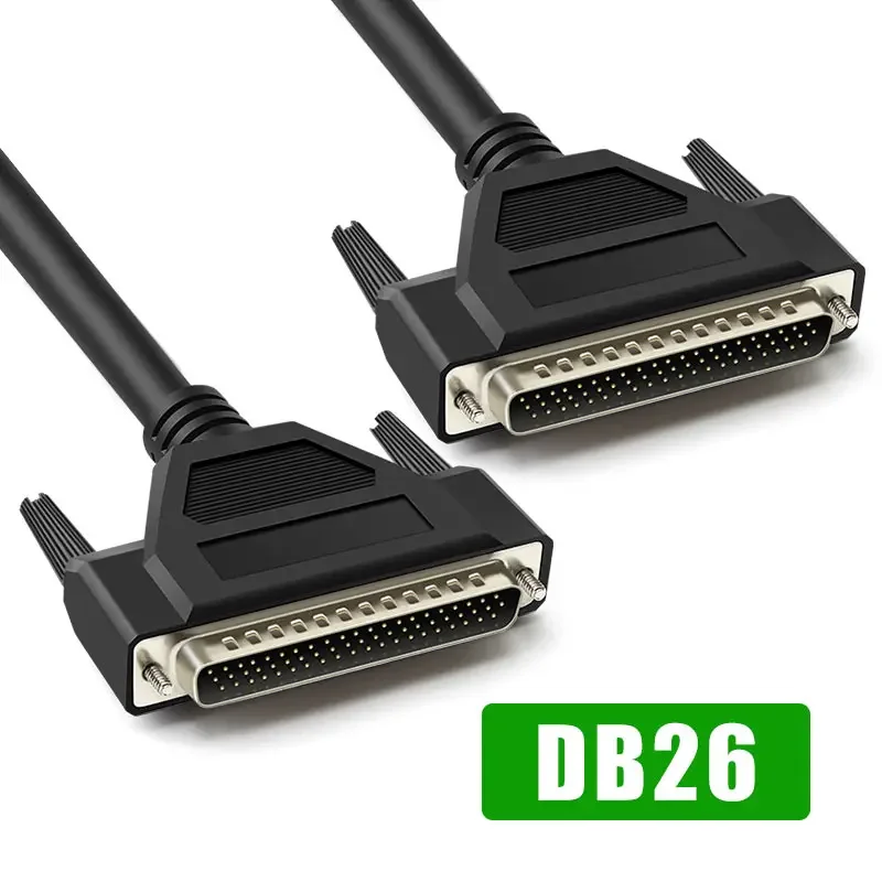 

DB62 Data Connection Cable Copper 62Pin Male to Male to Female Extension Line Shielded HPDB62 Twisted Pair Wire Connector