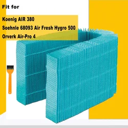 Humidifying filter for Soehnle 68093 AirFresh Hygro 500 air filter /Koenig AIR 380 /Orverk Air-Pro4