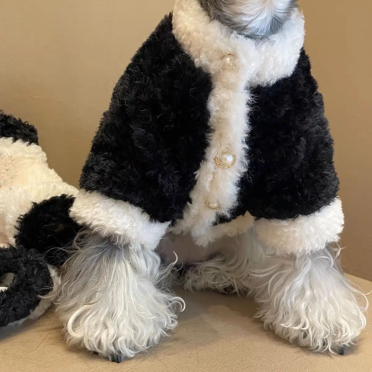 Dog Cat Clothes Warm Autumn and Winter Thickened Schnauzer Bichon Lamb Coat Warm Coat Dog Clothes Pet Products Dog Clothes