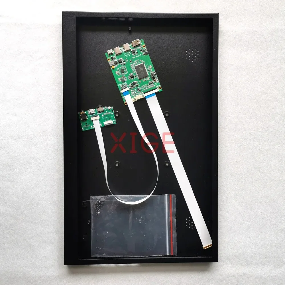

Fit N156HCA N156HCG EDP 30 Pin Micro USB 2 TYPE-C Controller Driver Board+Metal Case DIY Modified Kit 1920*1080 Mini-HDMI 15.6"