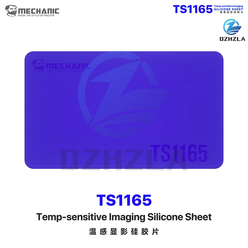 MECHANIC TS1165 Temp-sensitive Imaging Silicone Sheet, 35 celsius degree thermal color change, used for motherboard maintenance