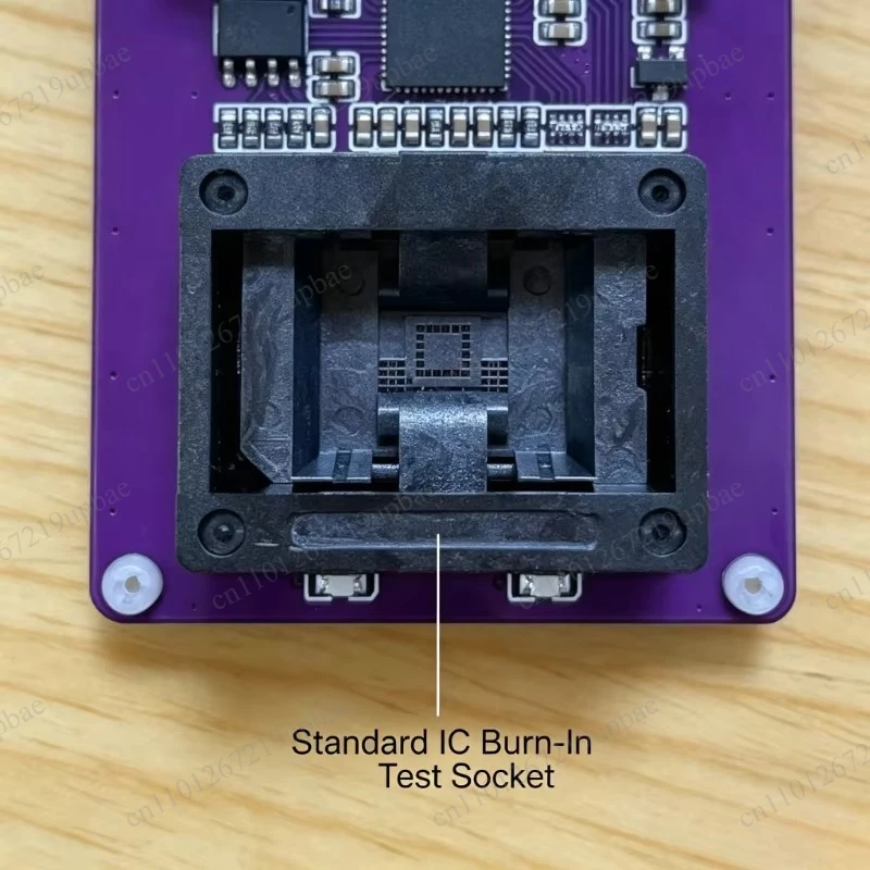 BGA153 EMMC Test Socket, GL3224E HS400 USB3.0 High Speed 1.8V 3.3V Adjustable Voltage Chip Programming Burner