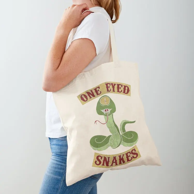 

One Eyed Snakes 50 Tote Bag Women's handbag tote bag woman reusable grocery bags ecological bags