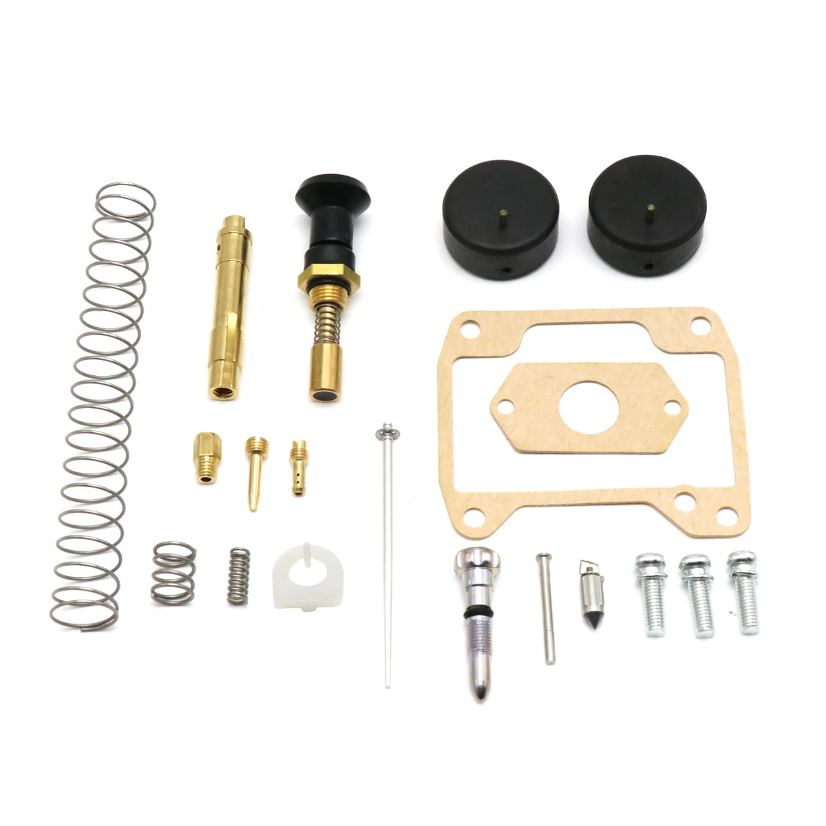 Alconstar-Motocicleta Mikuni Carburador Reparação Kit Rebuild, Junta Float, Jet Choke Agulha Starter, Acessórios Carb, TM38