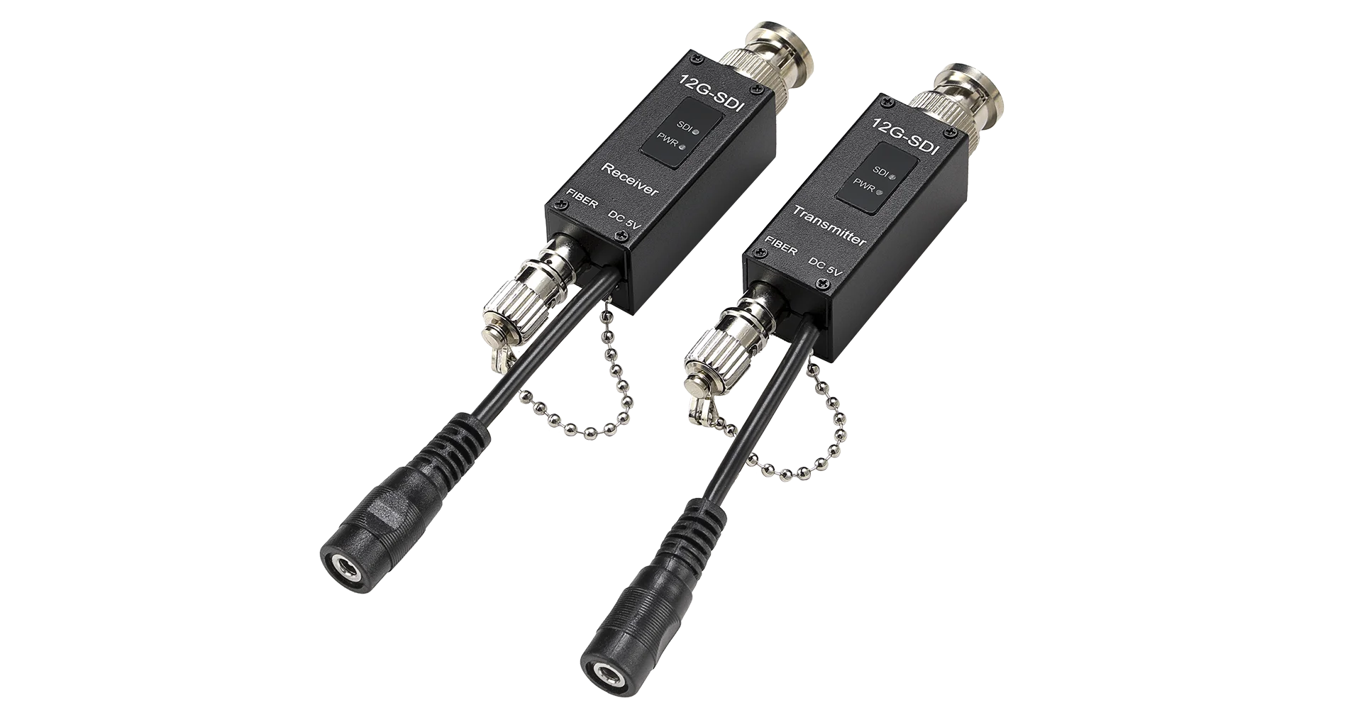 Комплект приемника передатчика Pathological Signal Mini 12G to Fiber 4K с разъемом ST