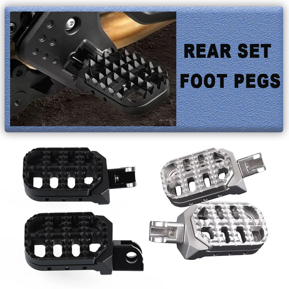 

CNC Front Footrest Adjustable Extend Foot Pegs Foot Rest For CFMOTO 800MT 800mt CF MOTO 800 MT 800 mt Motorcycle Accessories
