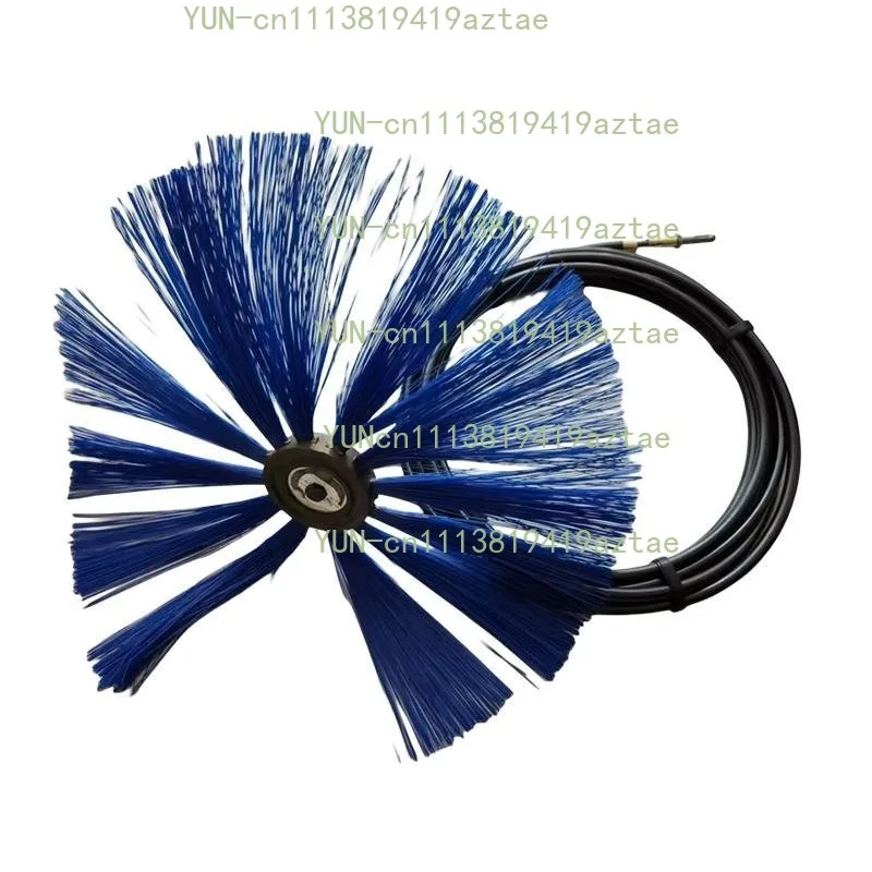 Flexible Shaft Air Duct Cleaning Brush Pipeline Plunger For Fresh Air Vent HVAC System Cleaning