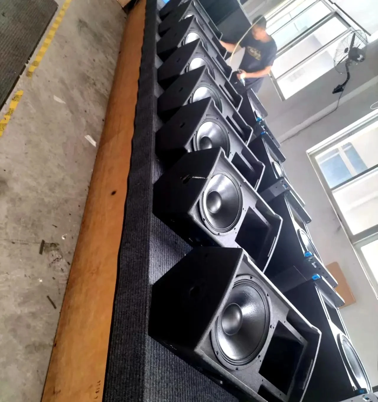 2024 NX 32 Professional Audio 12 Inch PA Wooden Speaker Active/Passive 100W-350W Sound System Hot Sale 2-Way AC PA Speaker