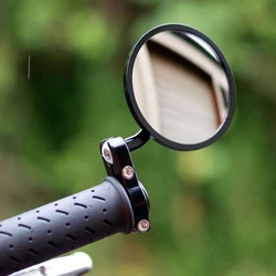 2pcs/Pair Universal Motorcycle Rear View Mirrors Round 7/8