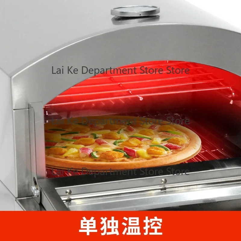 Commercial Desktop Electric/Gas Pizza Oven Hot Selling for Cross-Border PIZZA Single-Layer Pizza Baking Oven