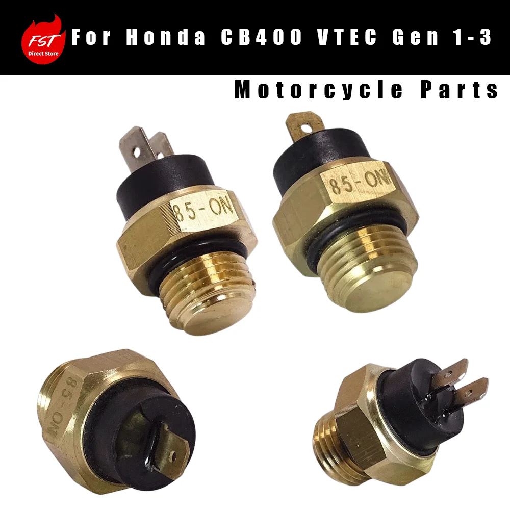 Water Temperature Sensor Radiator Thermal Switch Fit for Honda CB400 VTEC Gen 1‑3 Motorcycle