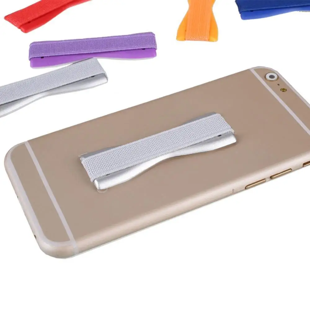 Vendaje Universal para Teléfono Móvil, 1 piezas, autoadhesivo, con correa de agarre para los dedos