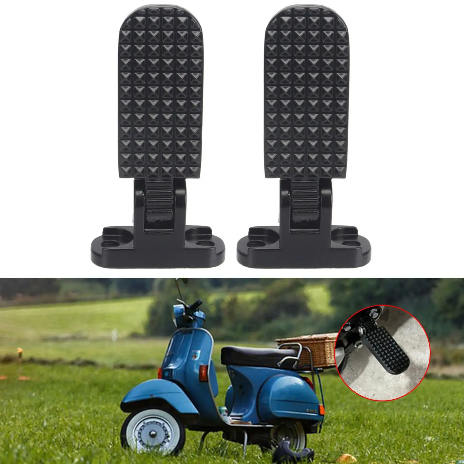 

1 Pair Bike Rear Pedals Repair Gear Maintenance Cycling Accessories Components Metal Mountain Bikes Foot Plate Pedals Footrests