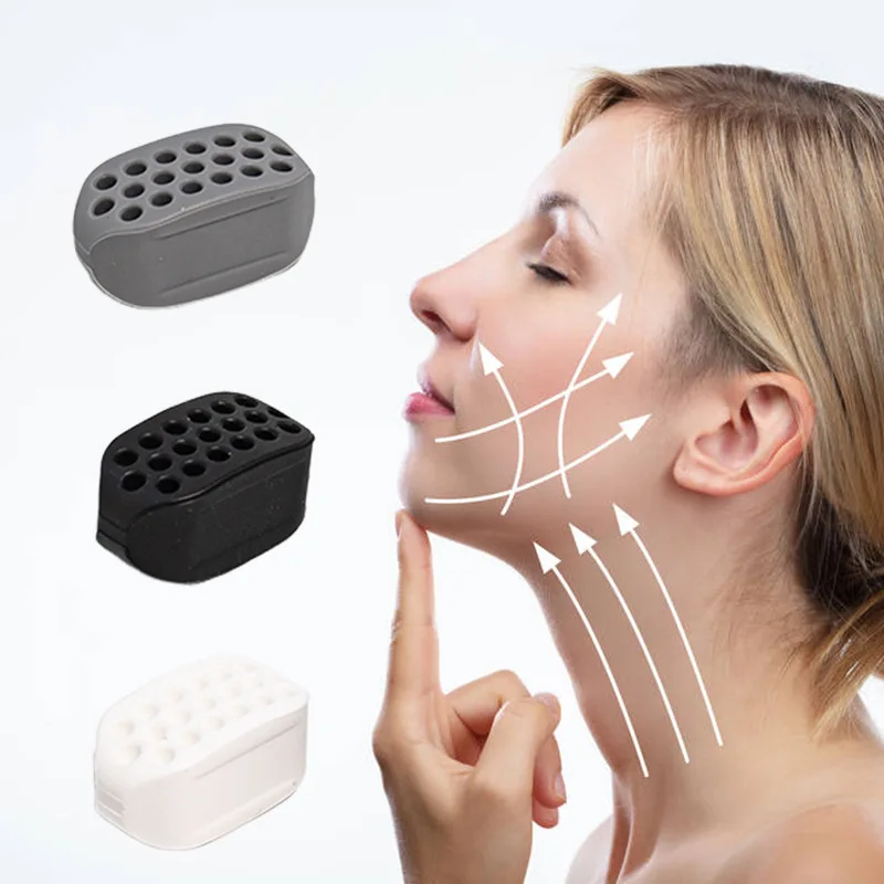 New Design Jawline Exercise Tool Personal Care Silicone Ball Shaper Trainers Face Slimming Gum Jaw Line Exerciser for Men Women