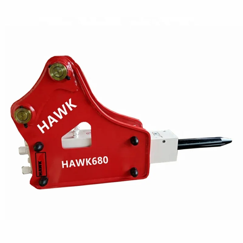SB40 Side  Hydraulic Rock Breaker With 68mm Chisel, 5Ton Excavator Attachment Factory Direct Supply For Demolition Site