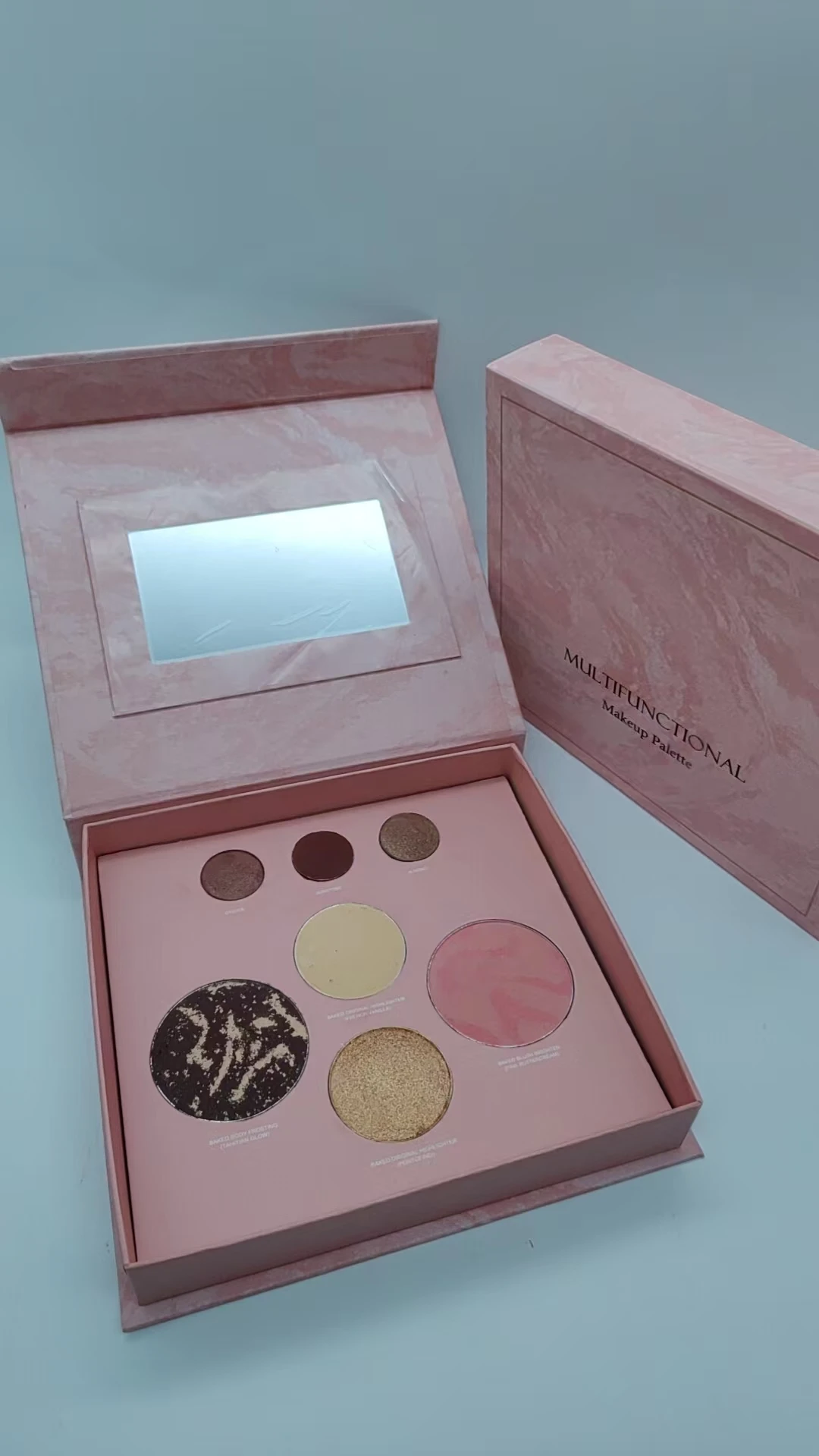 多機能メイクアップパレット オールマットアイメイクアップパレット デイリーハイライトアイシャドウ