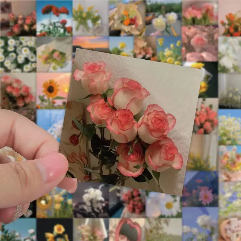 Flowers Stickers Graffiti Stickers  DIY Notebook Phone Case Skateboard Decoration Stickers Decals Stickers Kids Toy