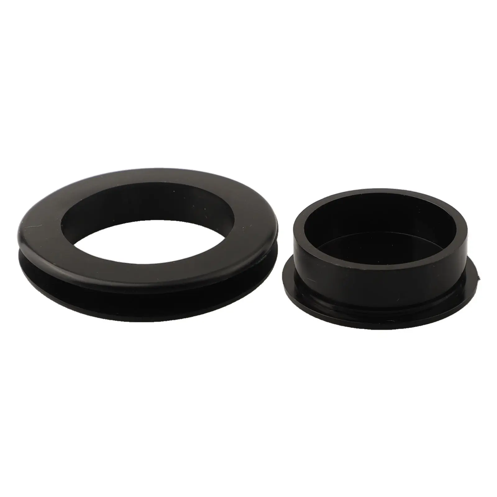 Ring Cap Set Hole Cover 2 Inch Awning Accessories Black Furniture Garden Outdoor Parasol Umbrella Patio Plastic