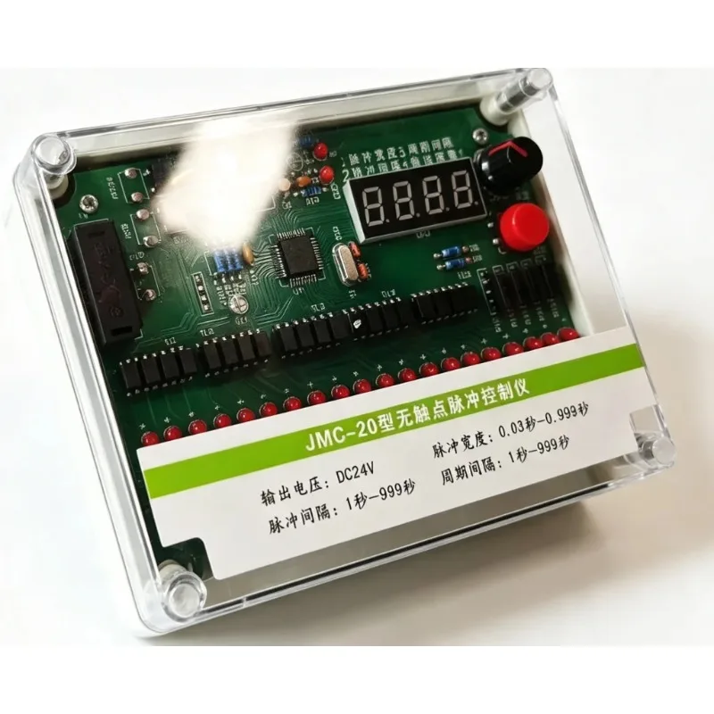 Programmable Pulse Dust Collector Injection Online Controller 220v24v Electromagnetic Pulse Valve Controller 1-100 Road