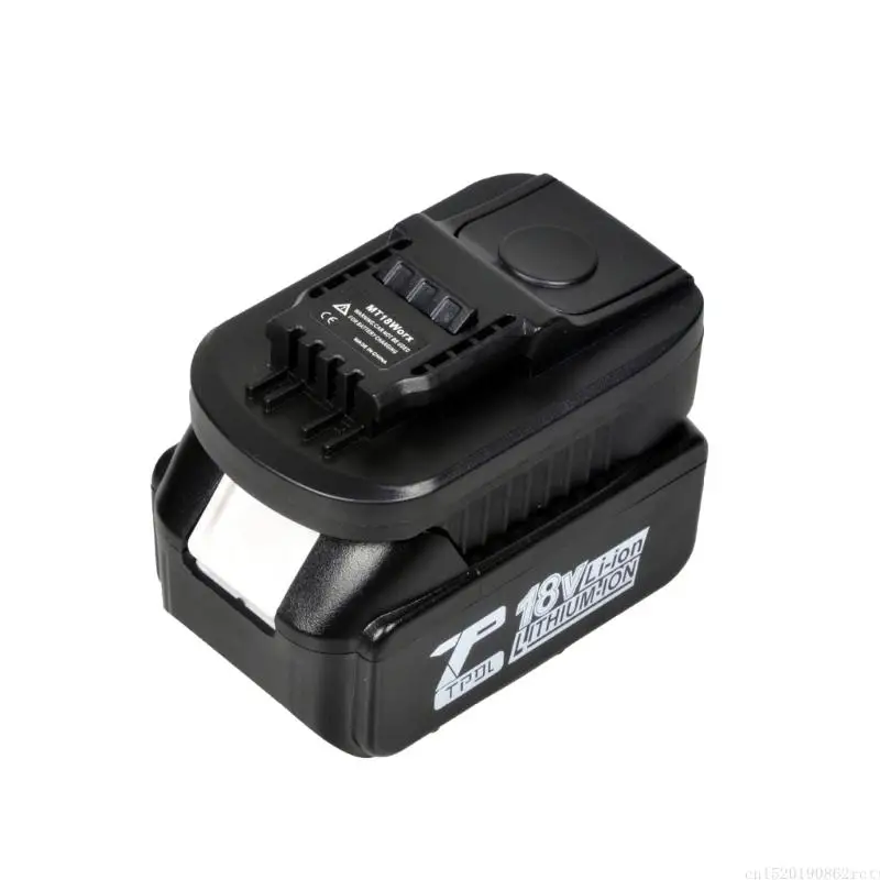 D5BB Home Repair Battery Adapter for 18V Power and 20V Small Foot Tools, Slide Fit Base with Metal Contacts for Storage