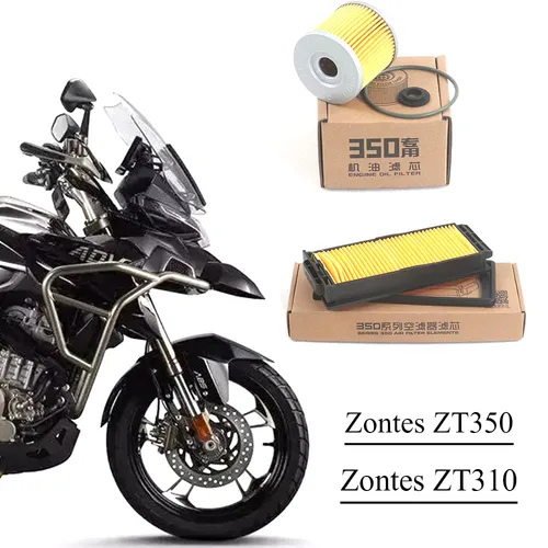 Elemento de filtro de aceite de motor de motocicleta, filtración para ZONTES ZT310X X1 X2 310R R1 R2 310T T1 T2 350T 350T1 350T2 350X 350R