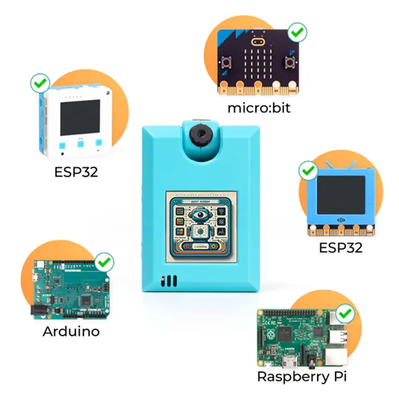 KittenBot KOI 2 AI vision module featuring K210 processor for machine learning and computer vision applications