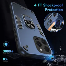 Armatura antiurto Coque per Xiaomi Mi 11 12 13 Lite 12T 11T Pro POCO F5 X5 X4 Pro 5G custodia per auto anello magnetico supporto per proteggere la copertura