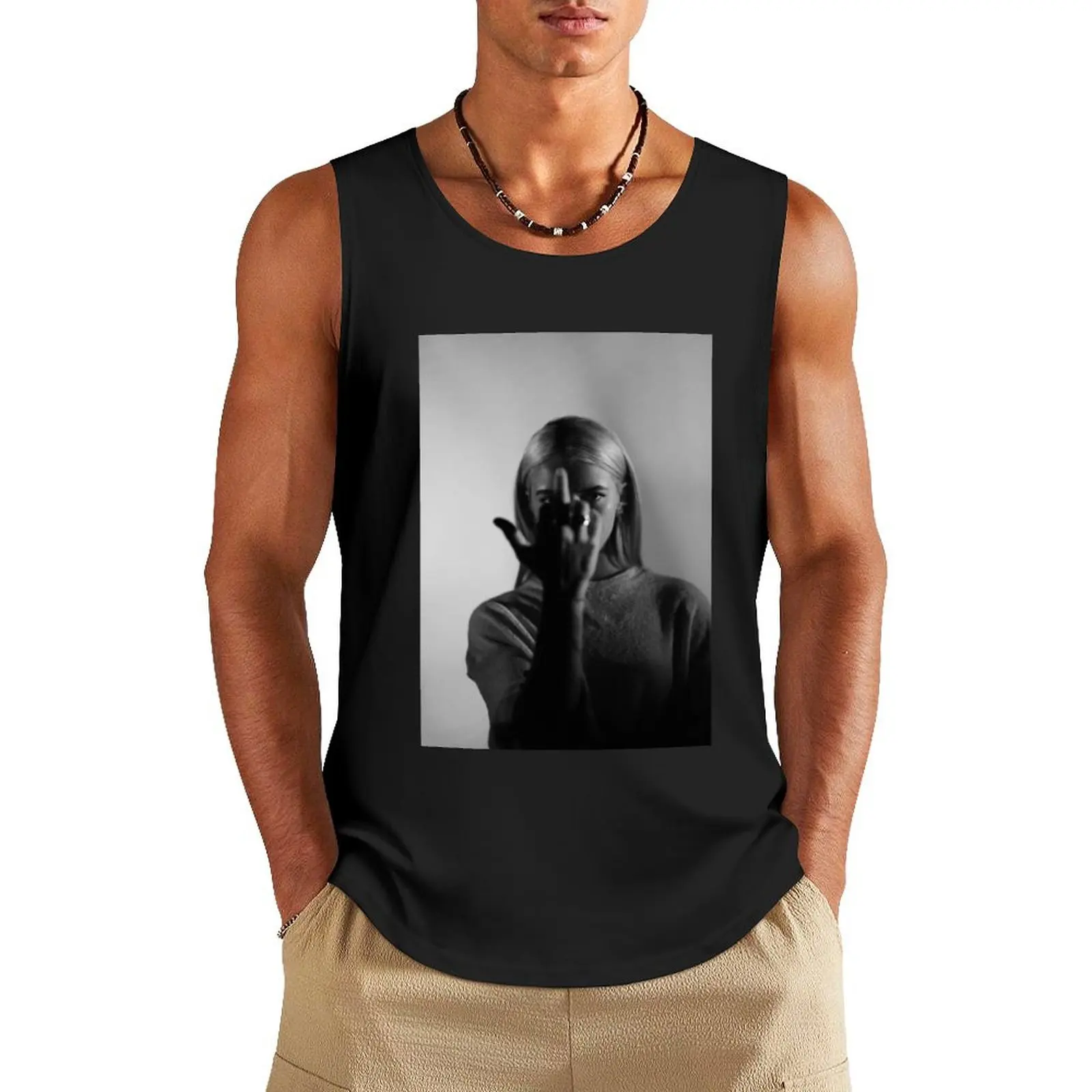 young miko Tank Top gym accessories man new in tops & t-shirt