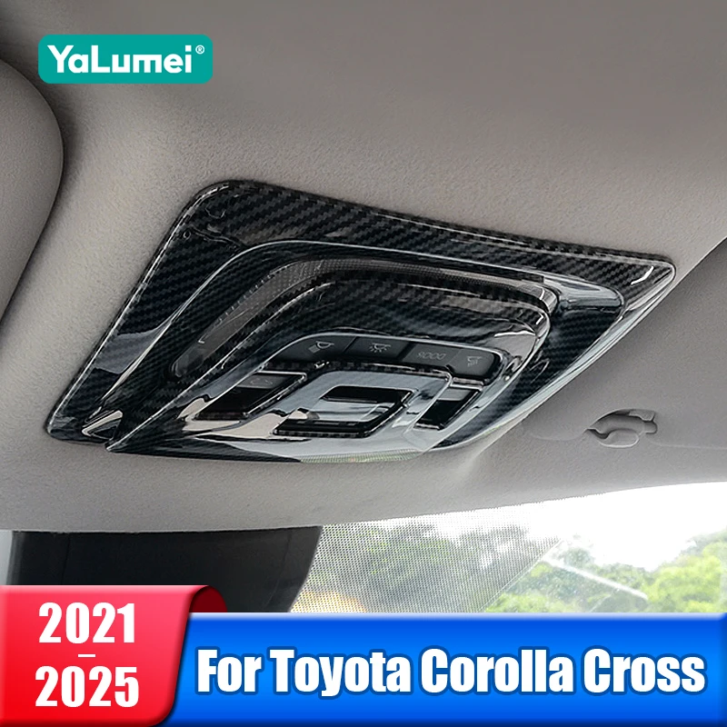 

Car Front Reading Lamp Light Cover For Toyota Corolla Cross XG10 2021 2022 2023 2024 2025 Hybrid Accessories