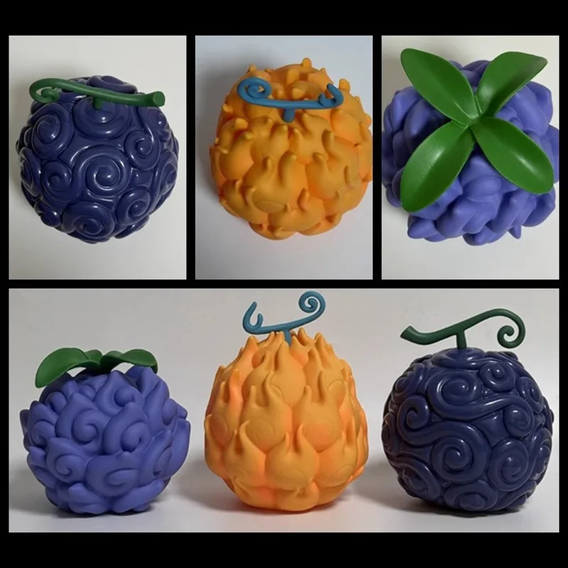 

One Piece King Large Devil Fruit Luffy Fruit Ace Fruit Blackbeard Fruit Boxed Handmade Model Children'S Birthday Gift