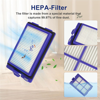 N98R For Eufy Robovac X8/ X8 Hybrid/ X8 Pro Robot Vacuum Cleaner Main Side Brush Hepa Filters Mop Cloth Replacement Parts