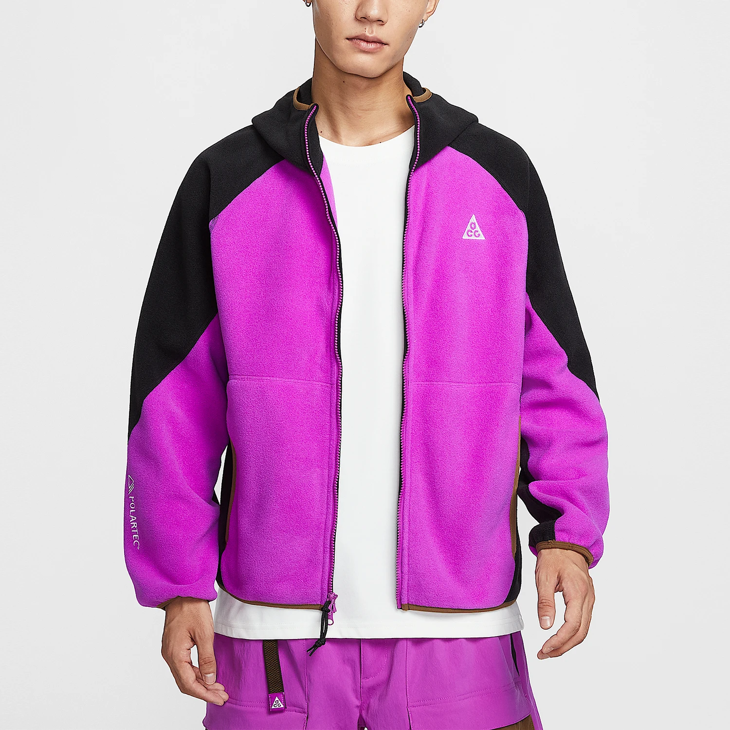 

Оригинальная мужская куртка Nike ACG Wolf Tree с капюшоном и застежкой-молнией HJ2461-551