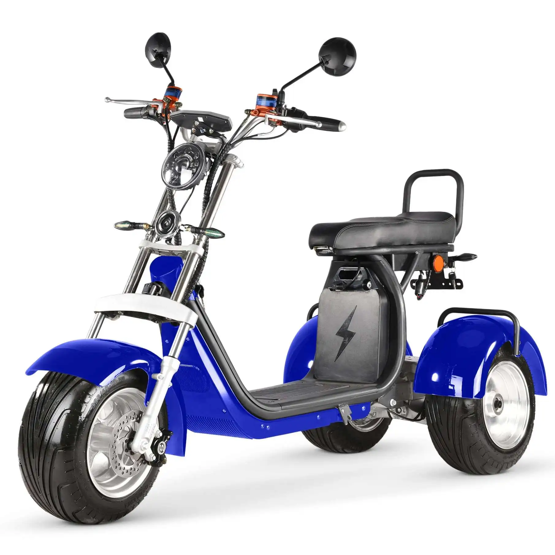 Newest flexible 4000W dual strong motor three wheel Aluminum Alloy Electric Scooters electric tricycle citycoco