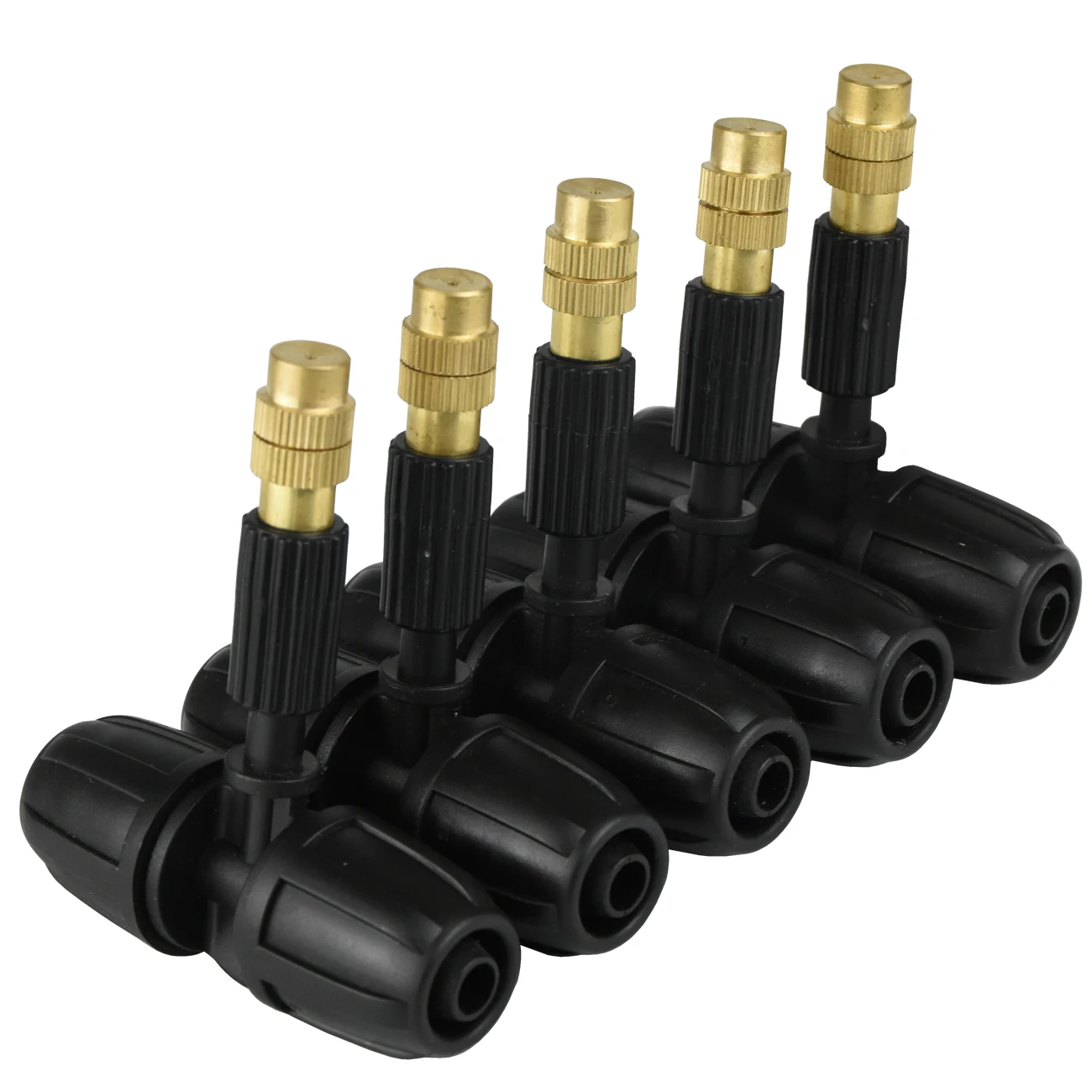 KESLA 5 шт. латунная распылительная насадка, распылитель для 3/8 дюйма, система автоматического полива для орошения сада, распылитель для уменьшения пыли KESLA 5 шт. латунная распылительная насадка, распылитель для 3/8 дюйма, система автоматического полива для орошения сада, распылитель для уменьшения пыли