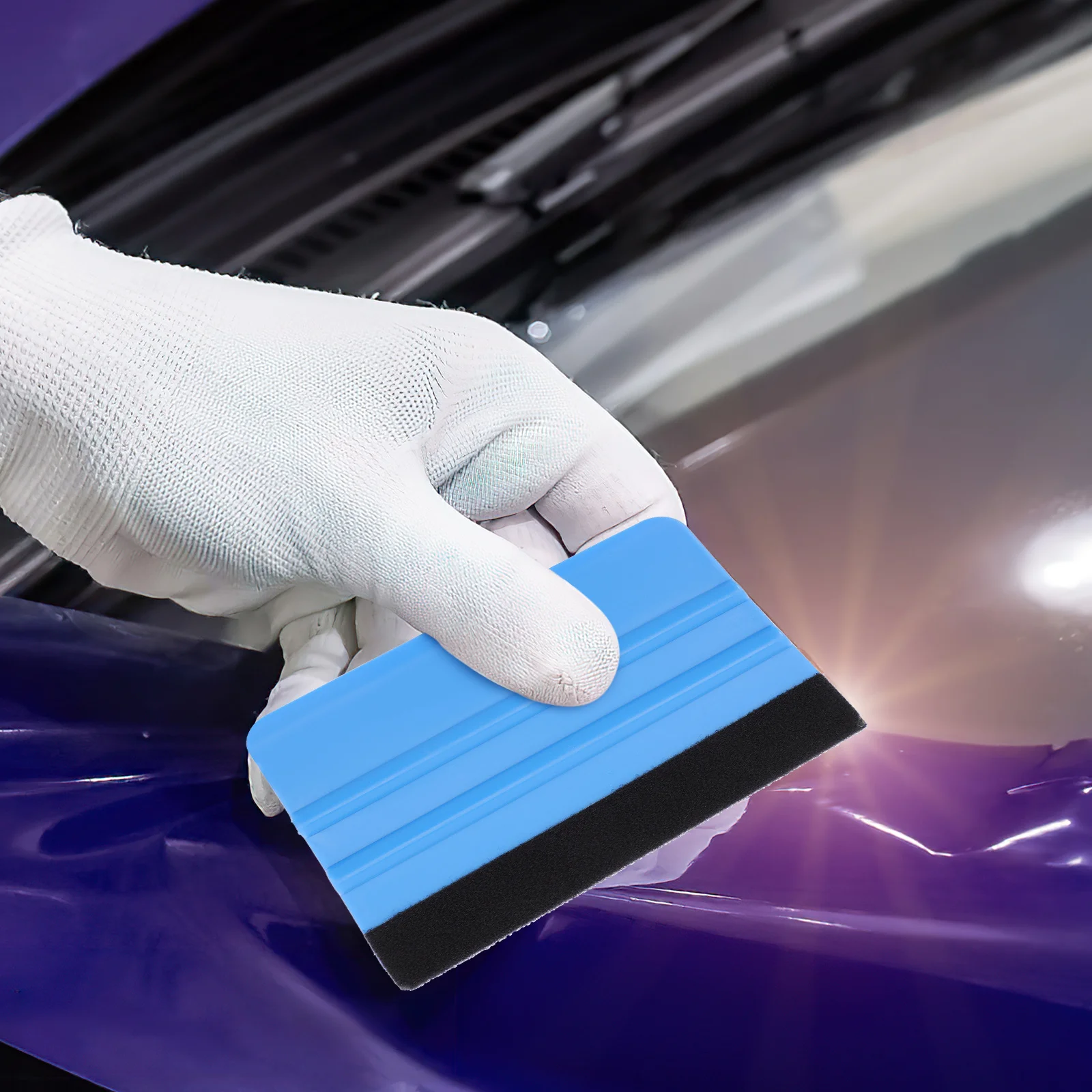 

1 Set Wallpaper Smoother Kit Red Blue Scrapers Craft Cutter For Peel Stick Backsplash Application Tools Wallpaper Installation