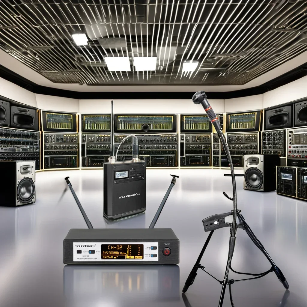 2025 CX-500 Portable Wireless Microphone for Saxophone, Violin Microphone and Other Instruments for Stage Performance