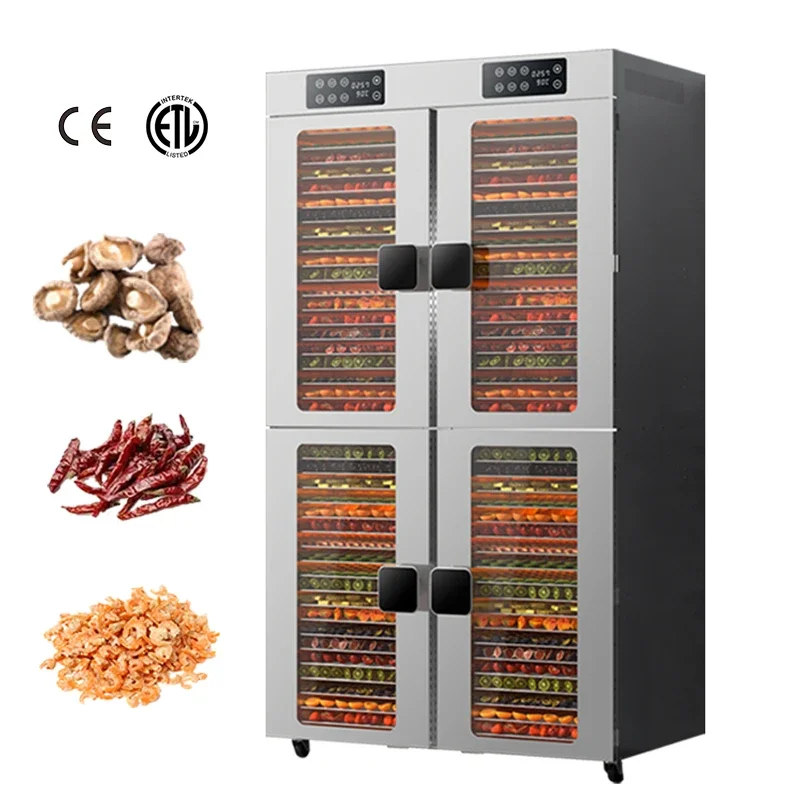 UCK 80 Layers Industrial Commercial Food Chili Dehydrator Vegetable Mushroom Dehydrator Fruit Food Drying Machine