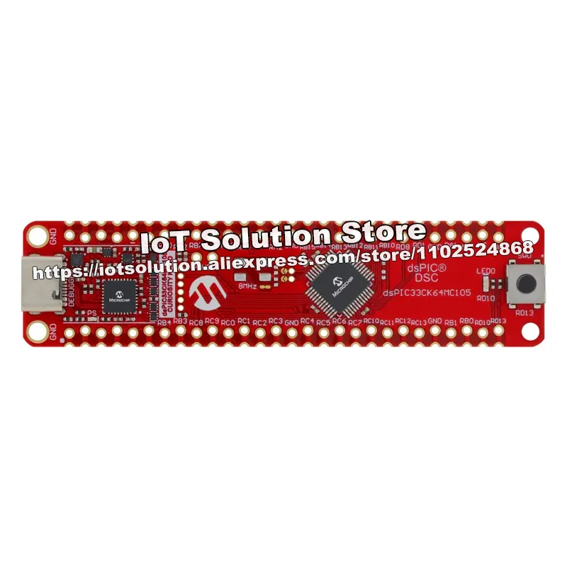 EV88G73A dsPIC33CK64MC105 Curiosity Nano Evaluation Kit
