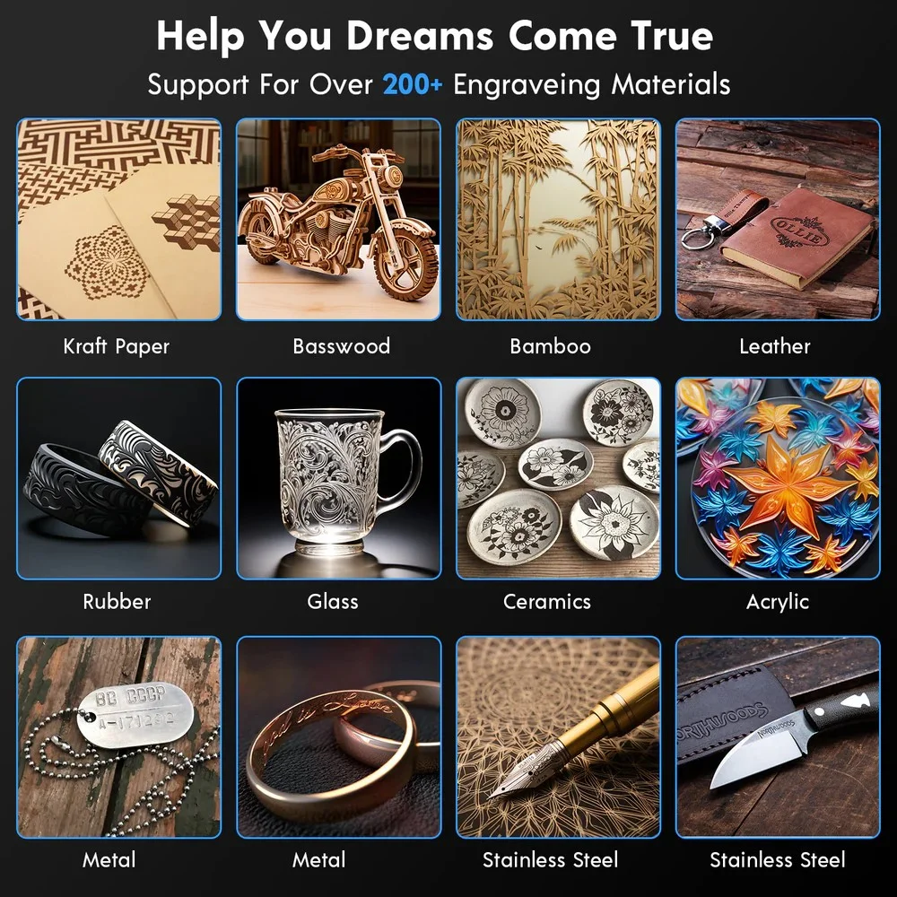 RAY5 30W 레이저 조각 절단 모듈 헤드 강력한 CNC 초점 다이오드 레이저 조각기 기계 액세서리 눈 보호