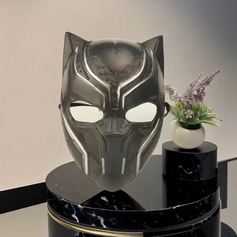 Maska Cosplay Filmowa Rekwizyty Filmowe Maska Czarnego Pantera na Żywo Maska do Odgrywania Ról Świątecznych Maska Silikonowa Realistyczna Maska Cosplay Maska Pantera