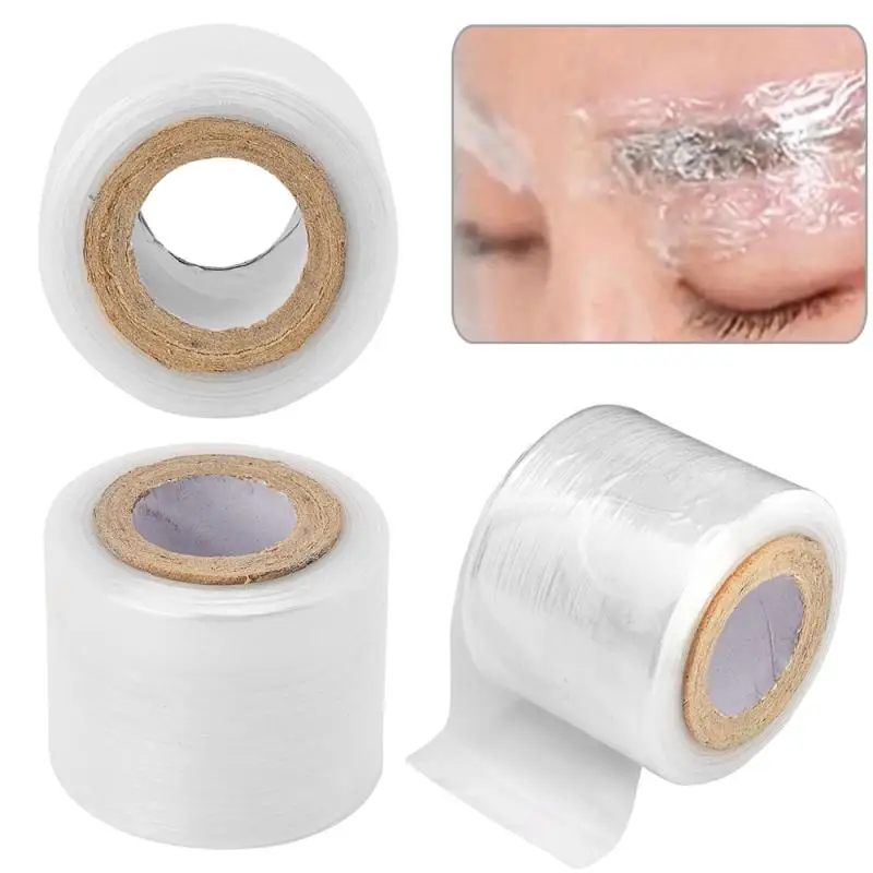 Tattoo Lip Eyelash Eyebrow Plastic Wrap Remove Individual Eyelash Extension Grafting Accessories Professional Makeup