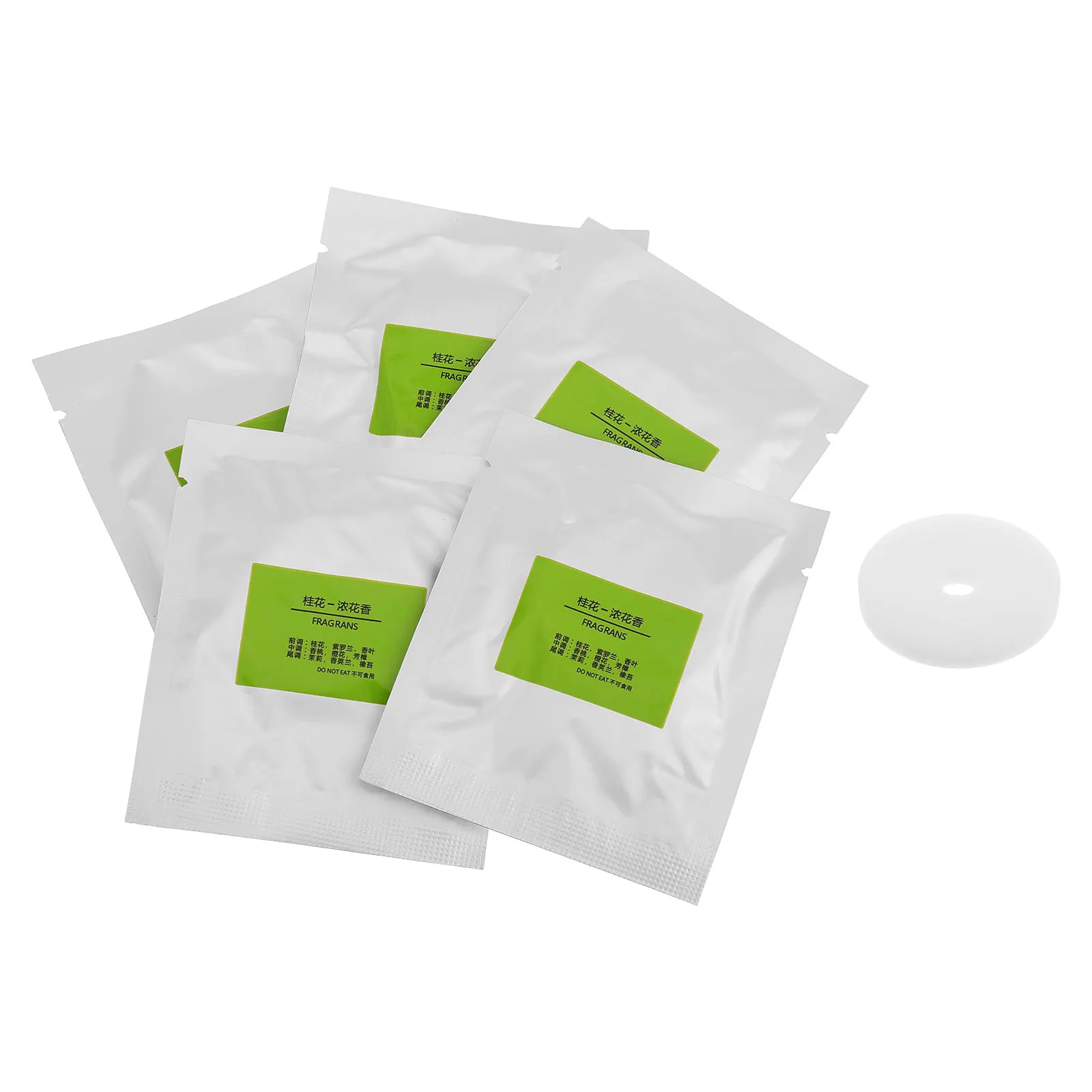 

5pcs Car Air Freshener Pads Fragrance Replacement Vent Clip Scent Tablets Odor Refill Inserts Aroma Diffuser