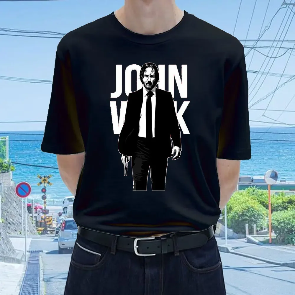 Fun John Wick Yaga T-shirt Men Women Casual T-shirt Crewneck Short Sleeve T-shirt New To Fashion Clothing