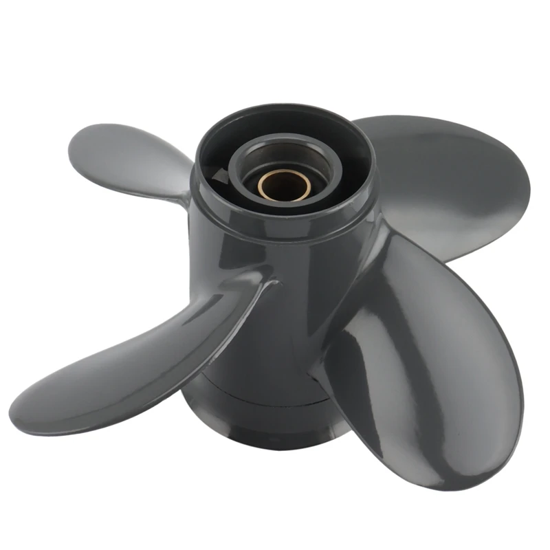 

Propeller 4 Blade 9 1/4X10 For Honda And Yamaha Outboard BF8D/BF9.9D BF9.9/BF15A BF15D/BF20 8 Splines 58134-ZV4-010AH