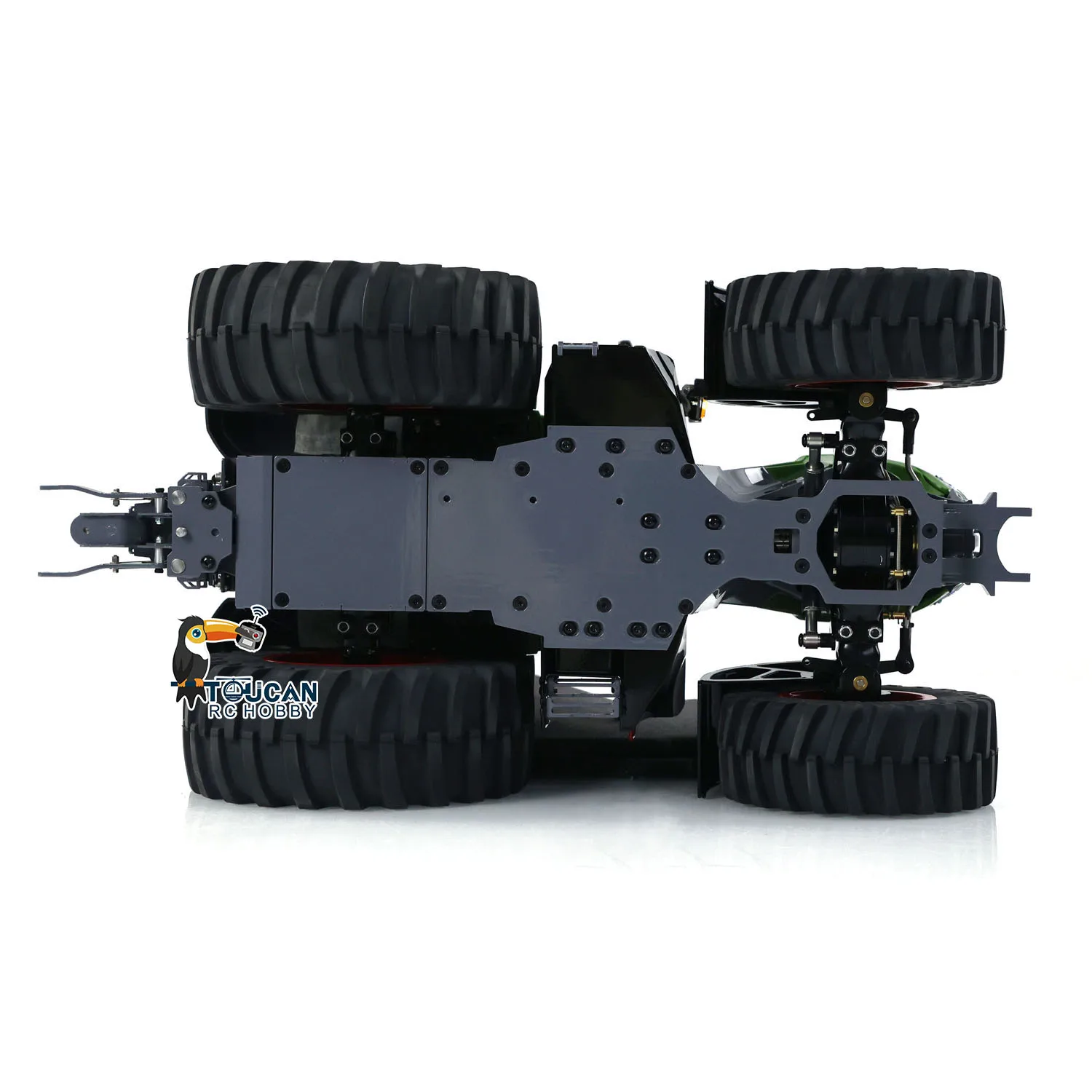 

4X4 1050 RTR 1/16 LESU RC Tractors Metal Chassis Car Differential Lock Model With Sound Light Vehicle Radio Control Cars For Boy