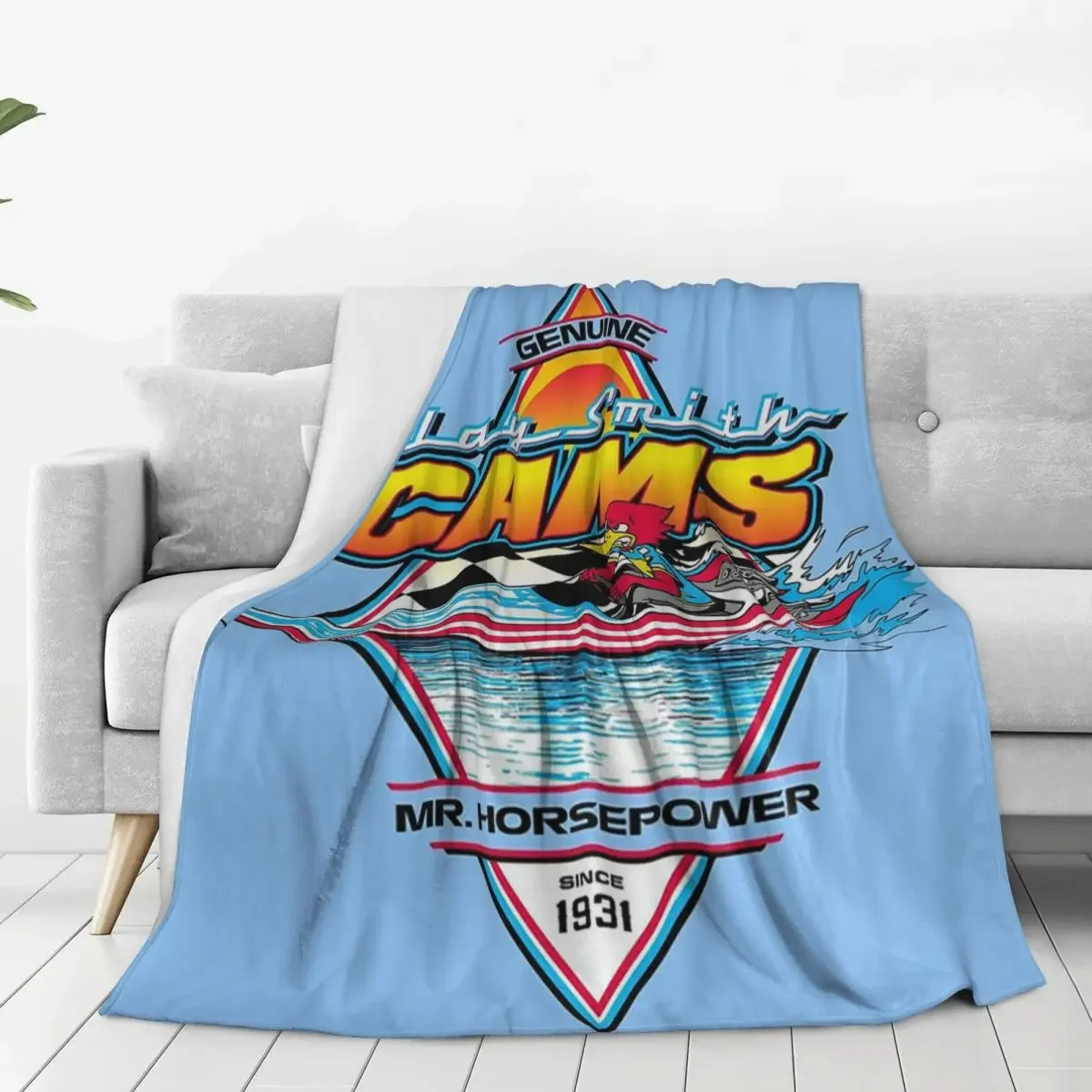 

Street Mr.Horsepower Clay Smith Cams Blankets Flannel Portable Sofa Throw Blankets For Couch Bedding Travel Throws Bedspread